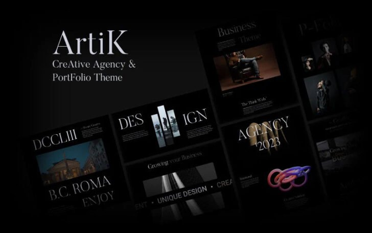 Artik HTML5 template assimétrico