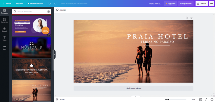 O Canva é uma das ferramentas de design online mais populares atualmente