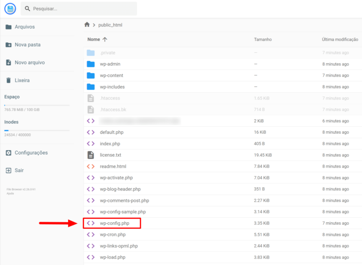 Gerenciador e editor de arquivos online da Hostinger