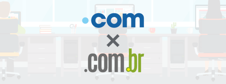 Domínio .com ou .com.br