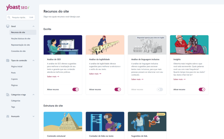 O Yoast SEO é um dos plugins mais populares, usado em mais de 5 milhões de sites